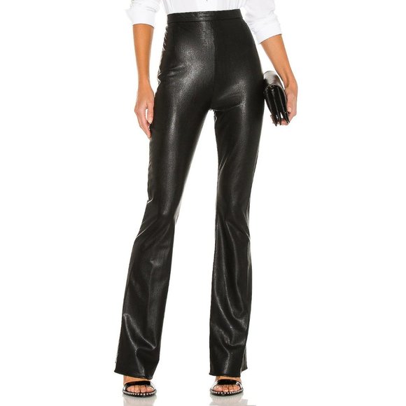 Amanda Uprichard Pants & Jumpsuits Amanda Uprichard Amina Leather Pants In Black Poshmark